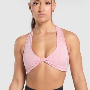 Not for SALE!!! Gymshark Light Pink Twist Front Sports Bra